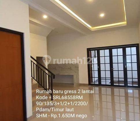 Rumah baru gress minimalis glass house @Regency melati mas 1