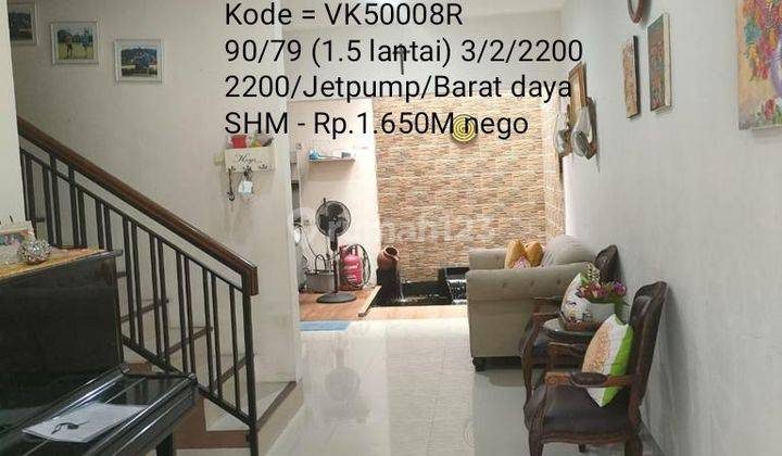 Rumah 2 lantai bagus kokoh view bagus @Regency melati mas 1