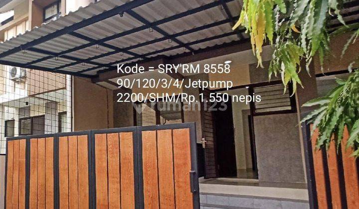 Rumah 2 lantai full renovasi siap huni @Regency melati mas 1