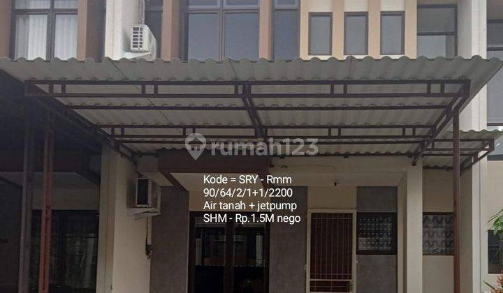 Rumah 2 lantai bagus siap huni di Regency melati mas 1