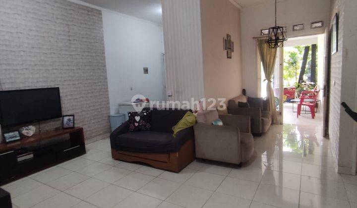 Rumah 1.5 lantai,Baja ringan,fully furnish,view taman di Serpong park 2