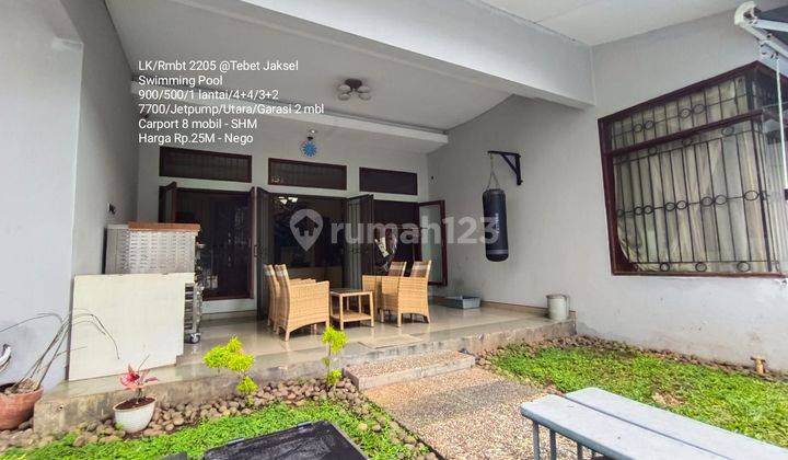 Rumah mewah swimming pool kawasan elite di Casablanca Tebet Jaksel 1