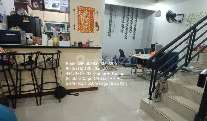 Rumah 2 lantai view bagus di Regency melati mas 1