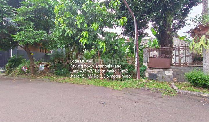 Kavling Hoky ngantong belakang lokasi bagus di Villa melati mas 1