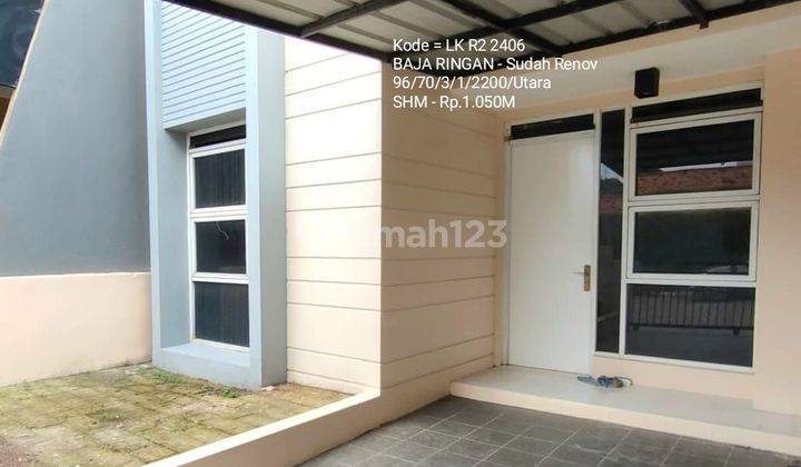 Rumah cantik sudah renovasi siap huni di Regency melati mas 1