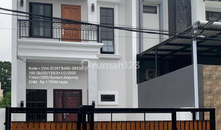 Rumah 2 lantai baru gress Baja ringan di Villa melati mas 1