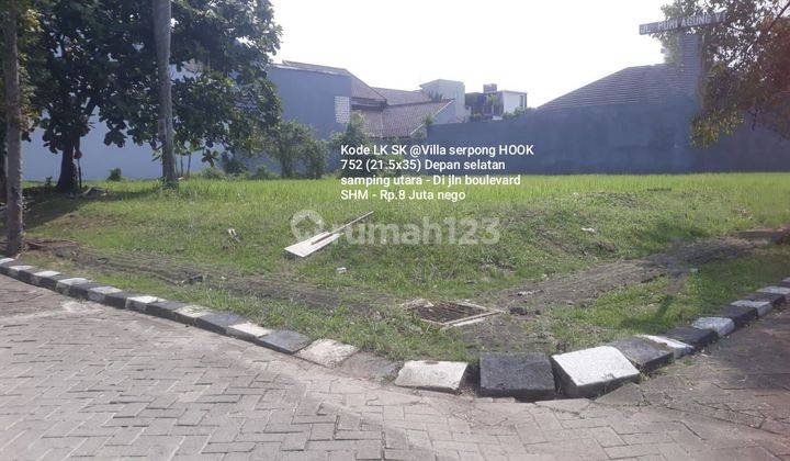 Kavling HOOK luas lokasi kereeeen @Villa Serpong Tangsel 1