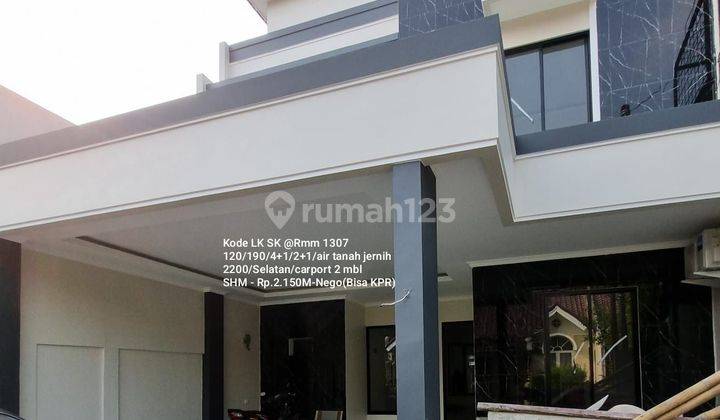 Rumah baru 2 lantai minimalis modern di Regency melati maa 1