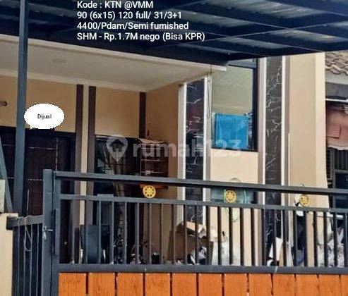 Rumah 2 lantai minimalis modern di Villa melati mas 1