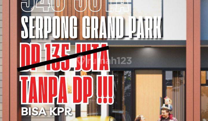 Rumah Baru Murah 2 Lantai @serpong Green Park Tangsel 1