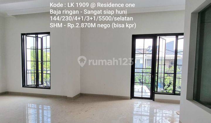 Rumah 2 Lantai Perfect Di Residence One Bsd 1