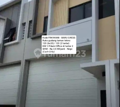 New Warehouse Shop House Fresh @ Taman Tekno BSD New Warehouse Shop House Fresh @ Taman Tekno BSD