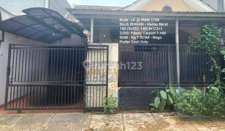 Rumah Baja Ringan Siap Huni Di Villa Melati Mas 1