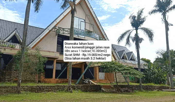 Disewakan Lahan Luas Di Villa Melati Mas 1