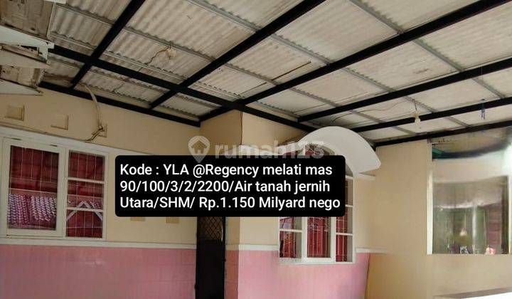 Rumah 1.5 Lantai Rapi Siap Huni @regency Melati Mas 1