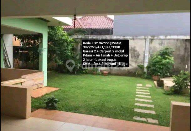 Rumah luas 2 lantai di lokasi bagus @Villa melati mas 1