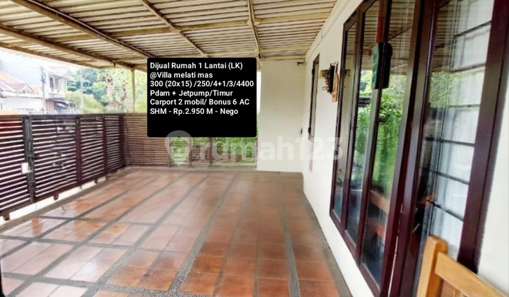 Dijual Rumah 1 Lantai Bagus Siap Huni @ Villa Melati Mas