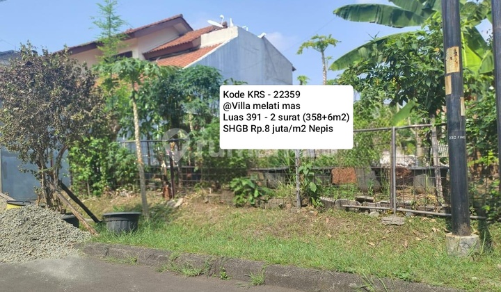 Kavling Murah Lokasi Bagus @ Villa Melati Mas Kavling Murah Lokasi Bagus @ Villa Melati Mas