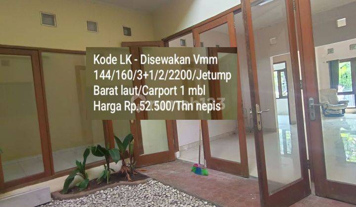 Disewakan Rumah Rapi Siap Huni @villa Melati Mas 1