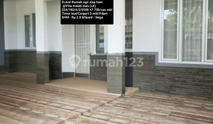 Nice Neat Ready-to-Occupy Single-Story House @ Villa Melati Mas