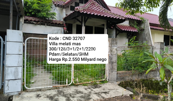 Rumah Tua Lokasi Di Jamin Bagus @ Villa Melati Mas