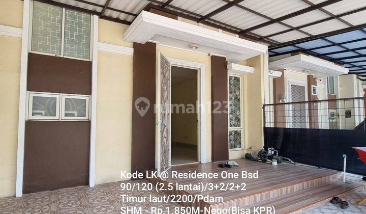 Rumah 2.5 Lantai @ Residence One Bsd 1