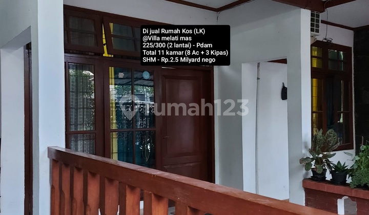 Dijual Kos 11 Kamar Siap Huni @ Villa Melati Mas Dijual Kos 11 Kamar Siap Huni @ Villa Melati Mas