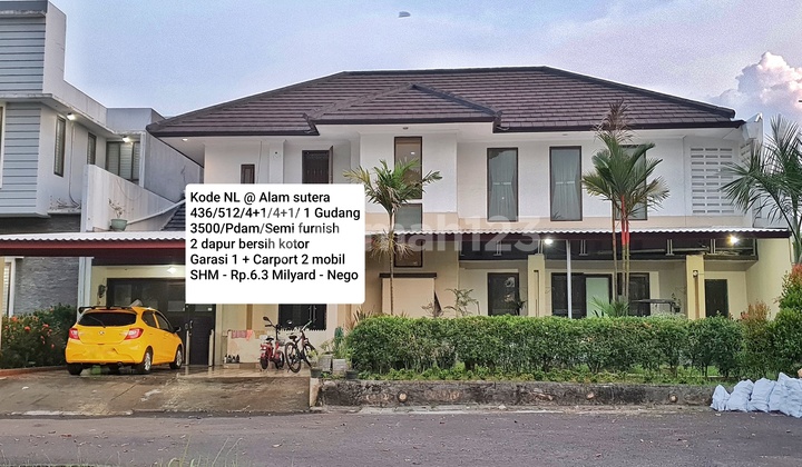 Rumah Luas Di Area Exclusive @ Alam Sutera