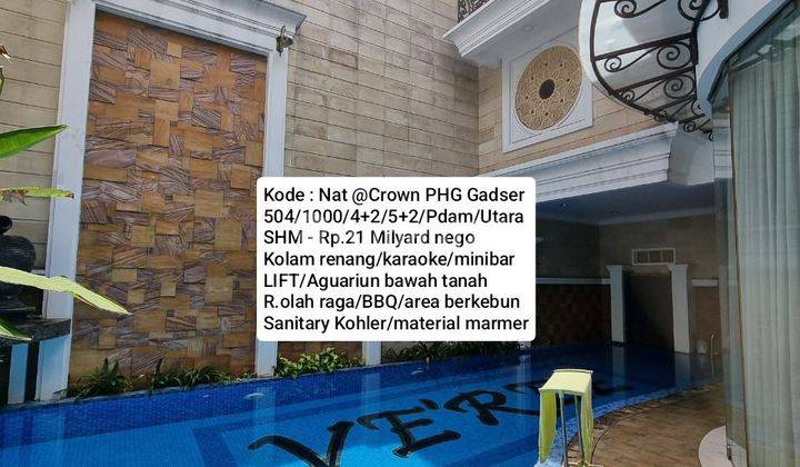 Rumah Mewah Kolam Renang Dan Lift 1