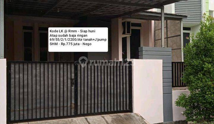 Rumah Mungil Baja Ringan,terawat Siap Huni @ Regency Melati Mas 1