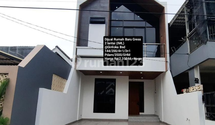 For Sale New 2-Story House in Favorite Cluster @ Giriloka BSD