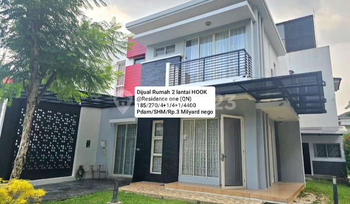 Dijual Rumah 2 Lantai Hook Siap Huni @ Residence One Bsd