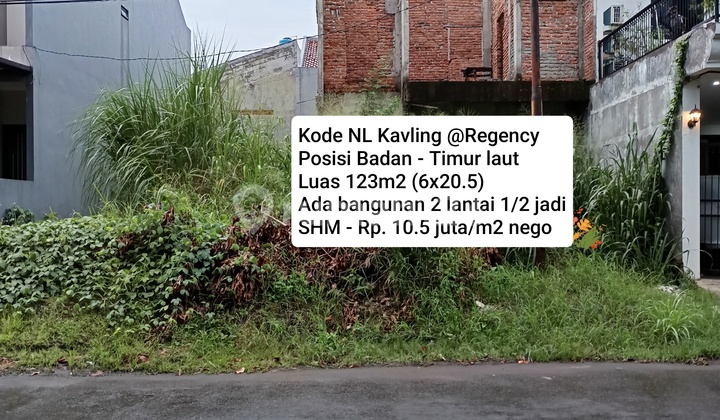 Kavling Badan Lokasi Bagus @ Regency Melati Mas, Serpong Regency Melati Mas Kavling Badan Lokasi Bagus @ Regency Melati Mas, Serpong Regency Melati Mas