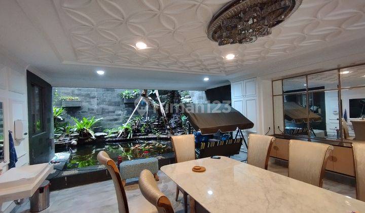 Dijual Cepat Rumah Golf Island 12x20 Full Furnish ada kolam ikan 2