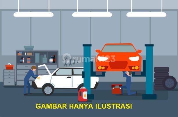 Dijual Lelang Tanah dan Bangunan Bengkel Mobil/Motor 1