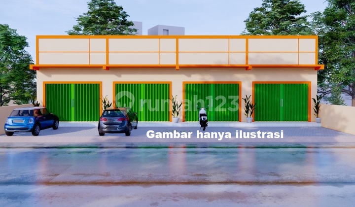 Dijual Lelang Ruko 2 Jadi 1 di Kota Bekasi