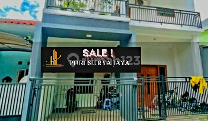 Rumah 2 Lantai Puri Surya Gedangan Sidoarjo