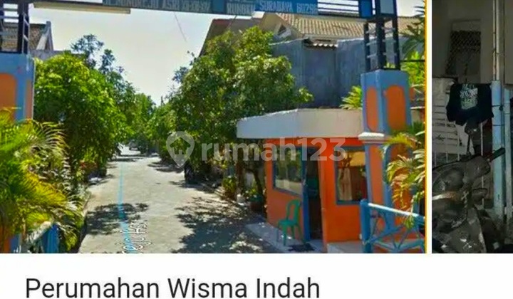 Rumah Hook Wisma Indah Rungkut Dekat Upn Surabaya