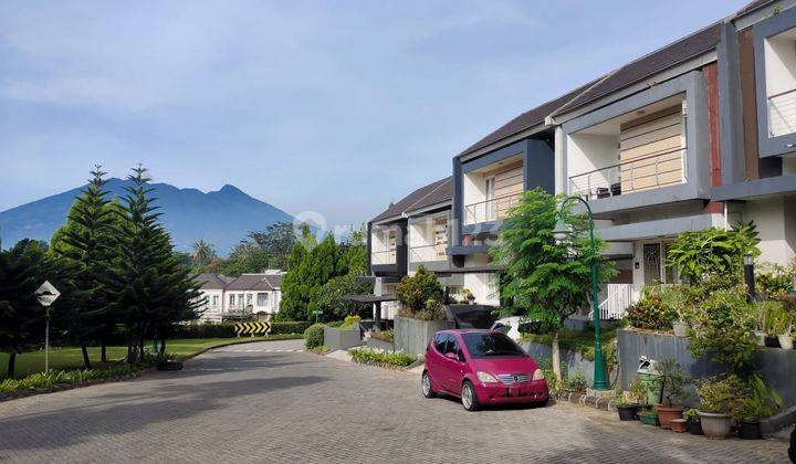 Rumah Hadap Taman View Gunung di Rancamaya Golf Estate Bogor 1