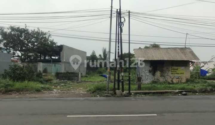 Tanah Komersial Strategis di Jalan Sukahati Pemda Bogor