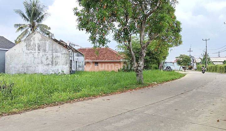 tampak depan kavling murah di taman griya