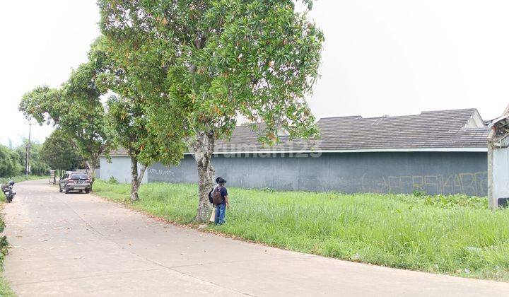 tampak depan kavling murah di taman griya