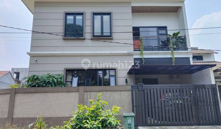 Rumah Hadap Taman Posisi Hook Di Villa Bogor Indah Bogor 1