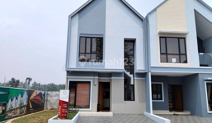 Rumah Baru 1,5 Lantai Di Jalan Raya Kemang Bogor 2