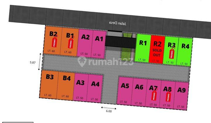 Rumah Minimalis 2 Lantai di Ciwaruga Utara Dkt The Peak 400 Juta 8