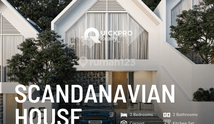 Rumah Scandanavian 2 Lt Dkt Pesantren Aa Gym 600 Jutaan Readstock 1