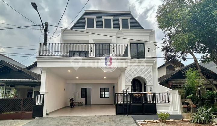 Rumah Dijual di Bintaro Jaya Sektor 3 Brand New American Classic
