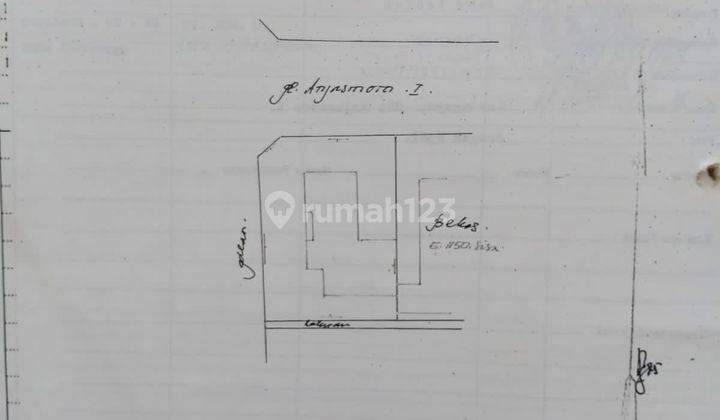 Turun Harga!!! Dijual Tanah (rumah Bobrok) Di Jl. Anjasmoro Tengah 2