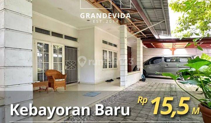 Rumah strategis di kebayoran baru 1