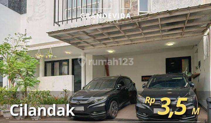 Rumah dalam cluster di cilandak siap huni 1